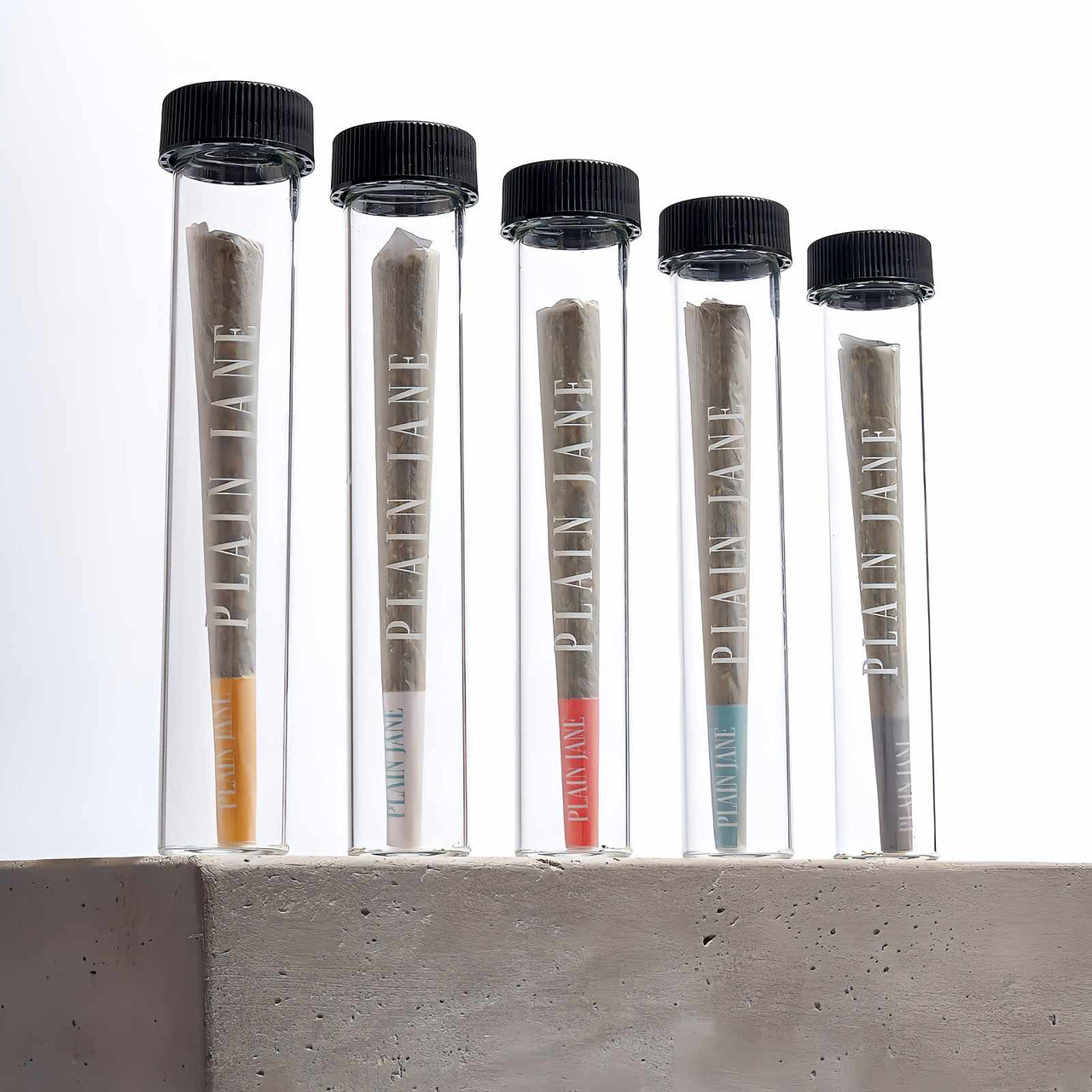 What ingredients are used to make each CBD flower prerolled joint?