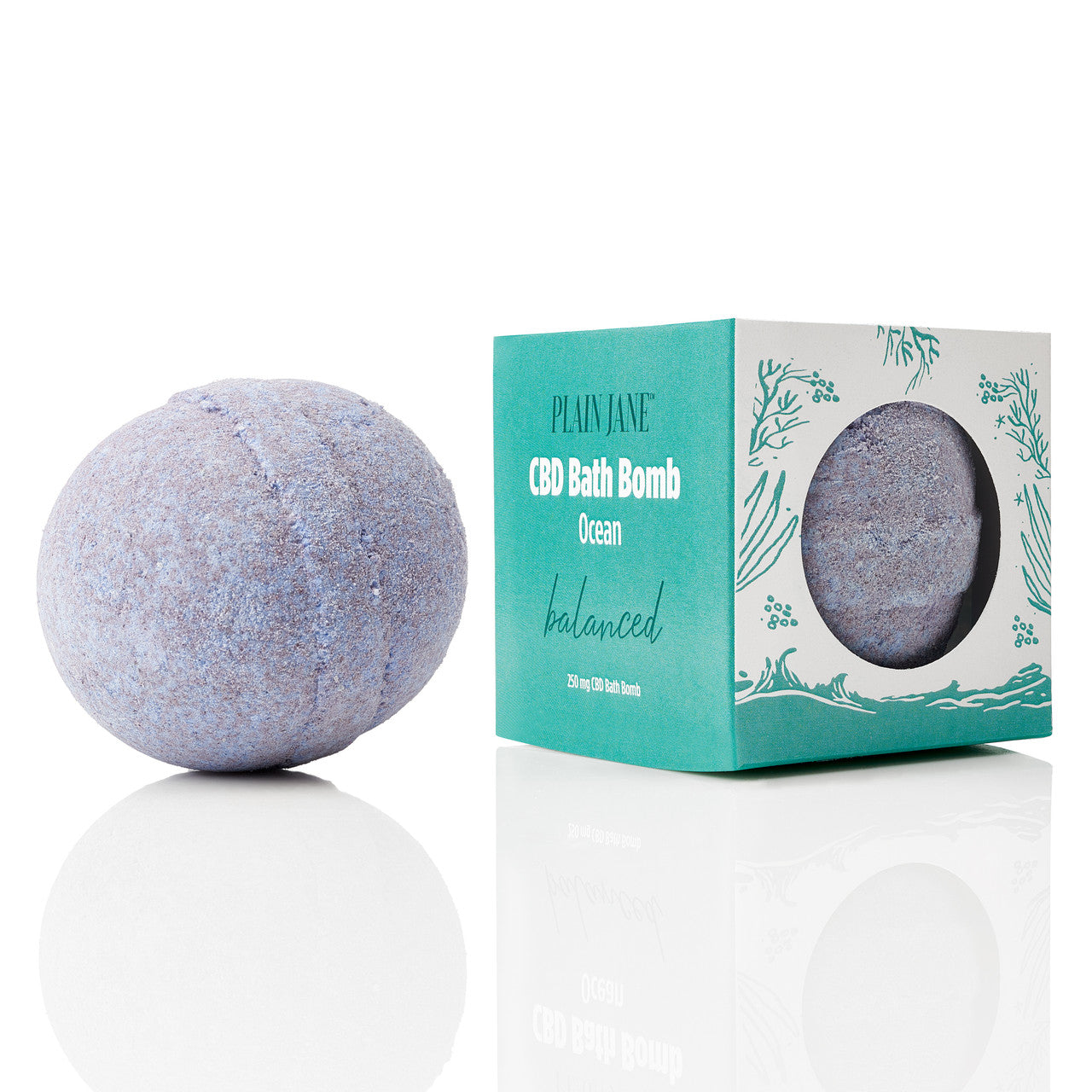 What is the primary advantage of using a 250 mg CBD bath bomb?