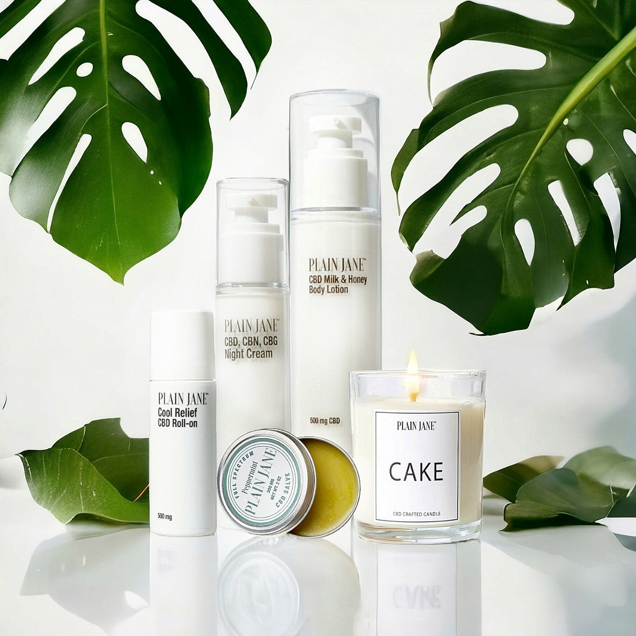 How does CBD work in topical skincare bundles, and why is it included?
