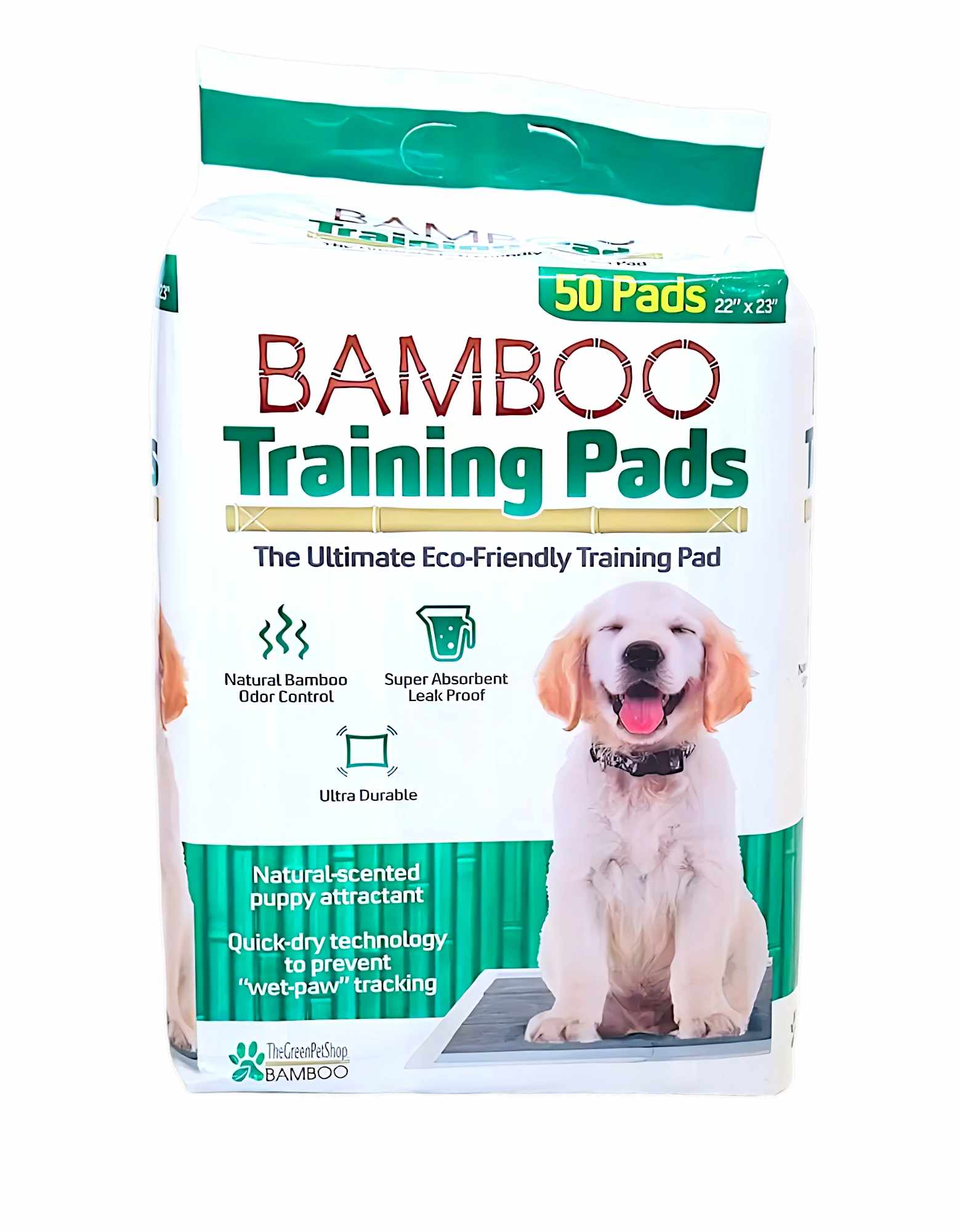 What is the benefit of using bamboo in these pads?