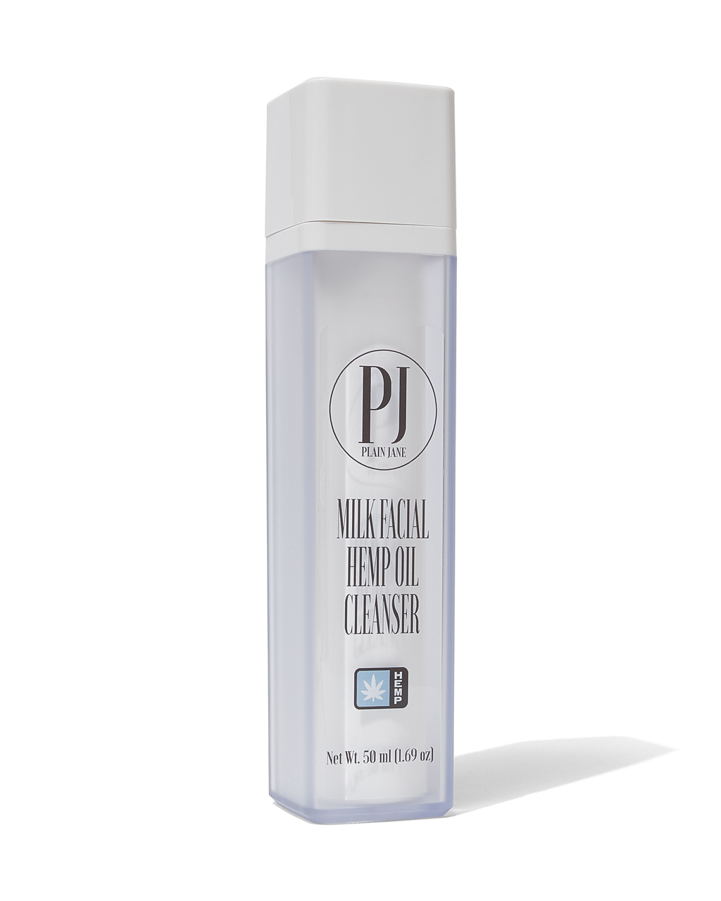 What are the skin benefits of coconut and grapeseed oil in this cleanser?